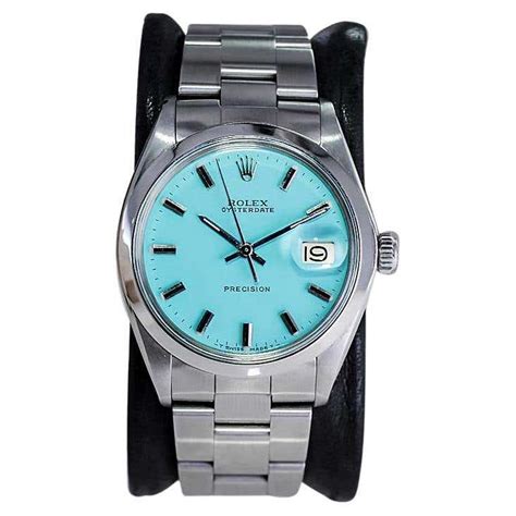 rolex lady tiffany|Rolex tiffany blue day date.